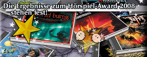 Die Ergebnisse des Hörspiel-Awards 2008 stehen fest!