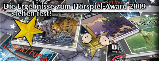 Die Ergebnisse des Hörspiel-Awards 2009 stehen fest!